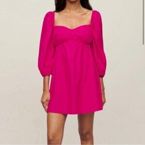 Reformation Women's Pink Dress